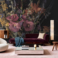 Summer Field Flow Flowers Mural Wallpaper - room preview 05