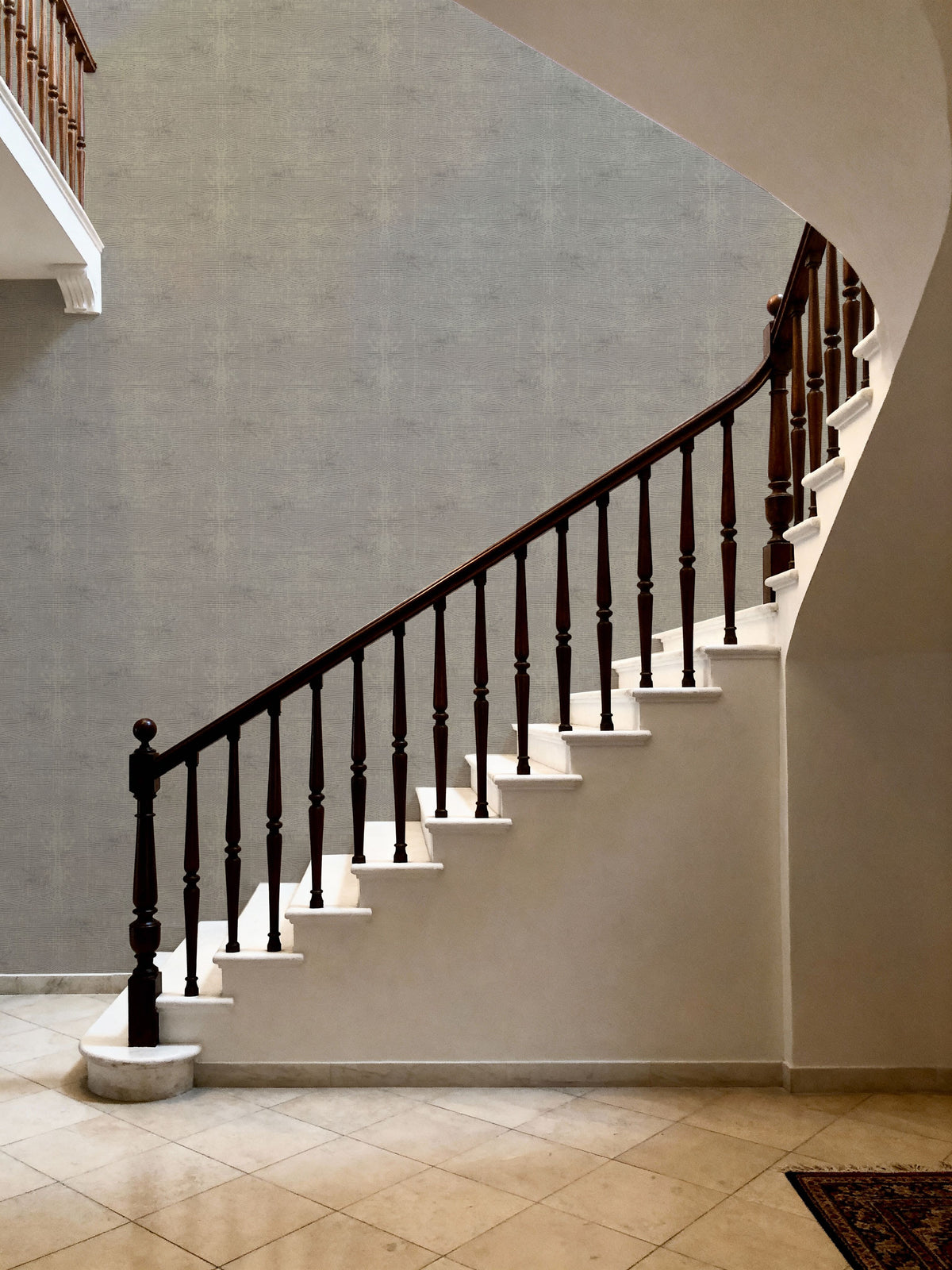 Country Wood Grey Mural Wallpaper - room preview 05
