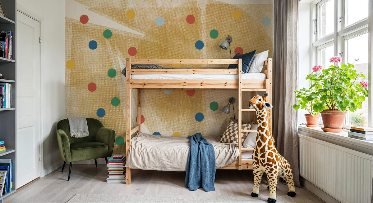 Paper Collage No.6 Mural Wallpaper - room preview 05