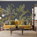 Madagascar Foliage, Violet Mural Wallpaper - room preview 05