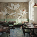 Pencil Floral III Mural Wallpaper - room preview 05