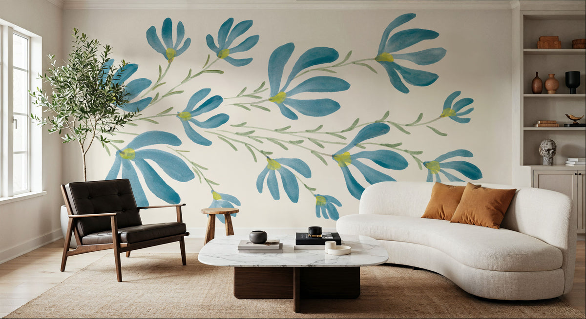 Pretty Blooms III Mural Wallpaper - room preview 05
