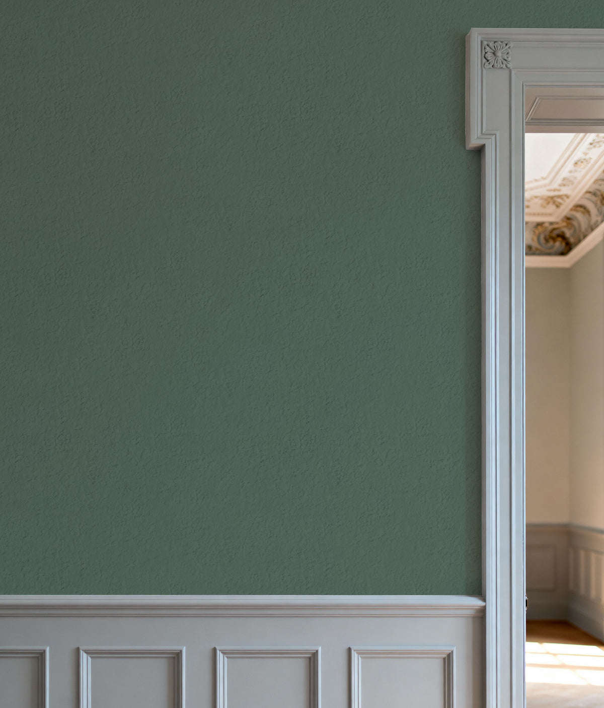 Faux Sand Stucco Finish, Juniper Mural Wallpaper - room preview 05