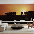 Hillside Cattle Sunset Mural Wallpaper - room preview 05