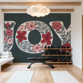 Christmas Reverie X Mural Wallpaper - room preview 05