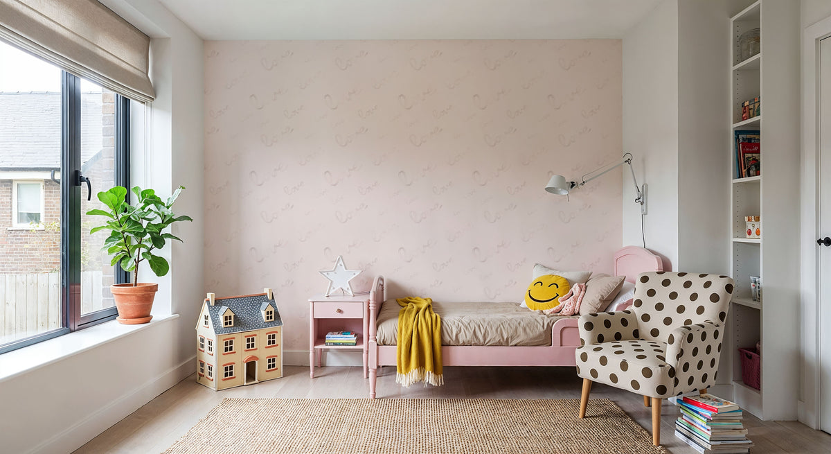 With Love Mural Wallpaper - room preview 05