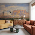 The Enchanted Mesa Mural Wallpaper - room preview 05