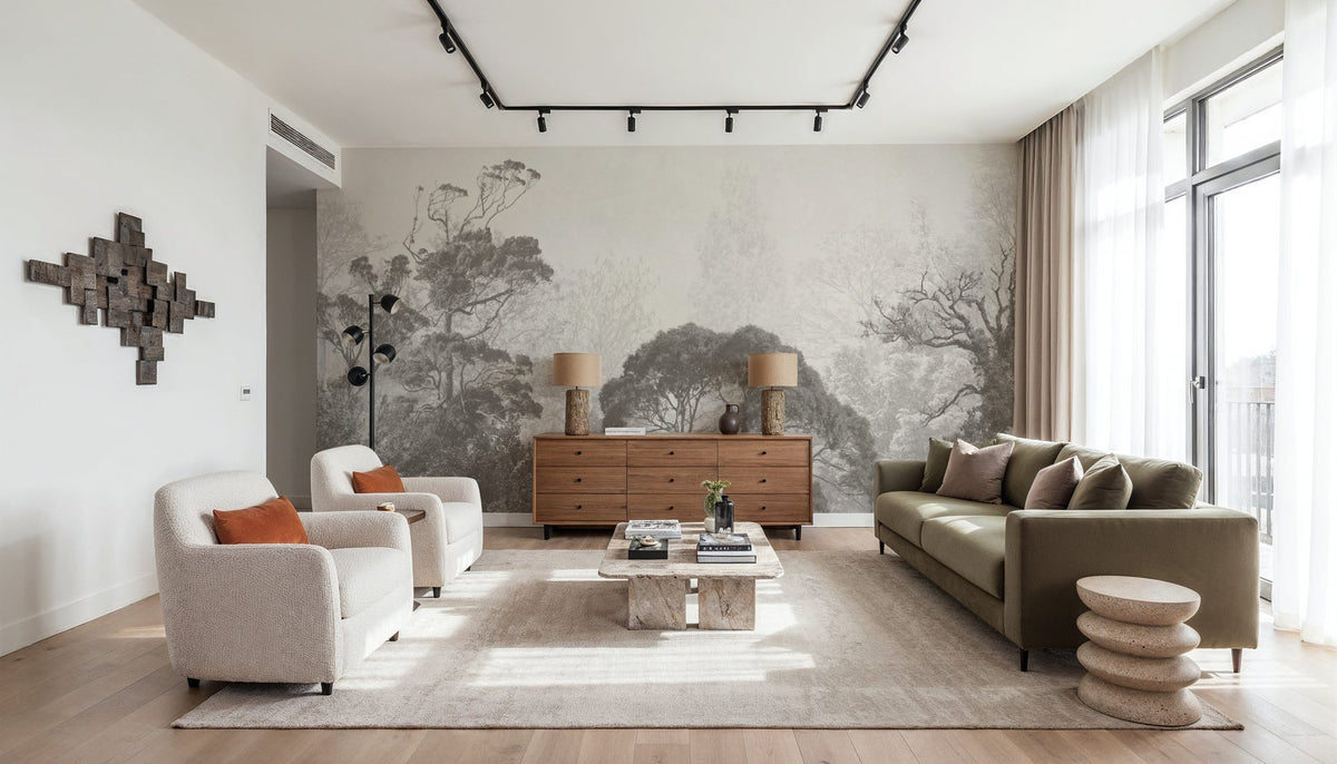 The Old Woodland Mural Wallpaper - room preview 05