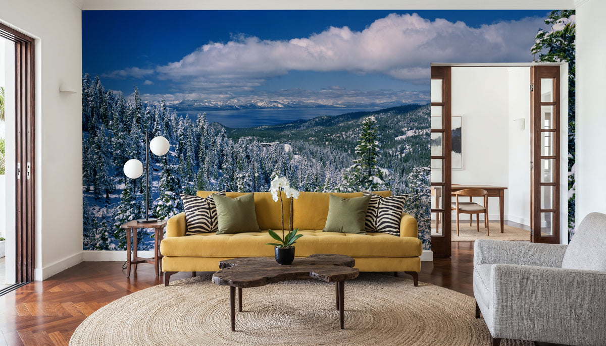 Alpine Tranquility Mural Wallpaper - room preview 05