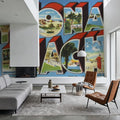 Greetings From Daytona Beach Mural Wallpaper - room preview 05