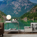 Diablo Lake II Mural Wallpaper - room preview 05