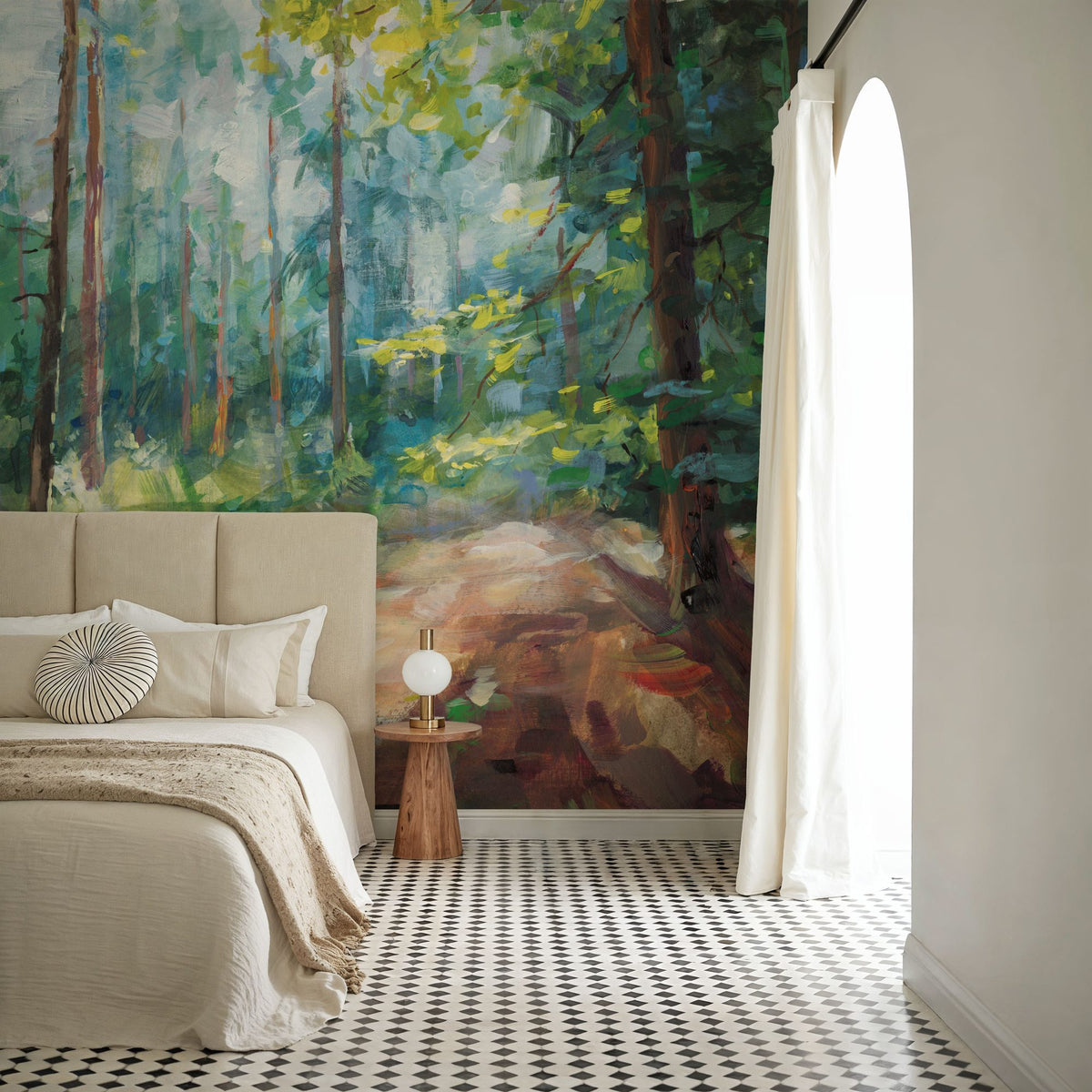 Woodland Reverie Mural Wallpaper - room preview 05