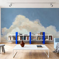 Clouds Over Low Tide Mural Wallpaper - room preview 05