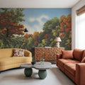 Color River Mural Wallpaper - room preview 05
