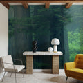 Misty Woodland Heights Mural Wallpaper - room preview 05