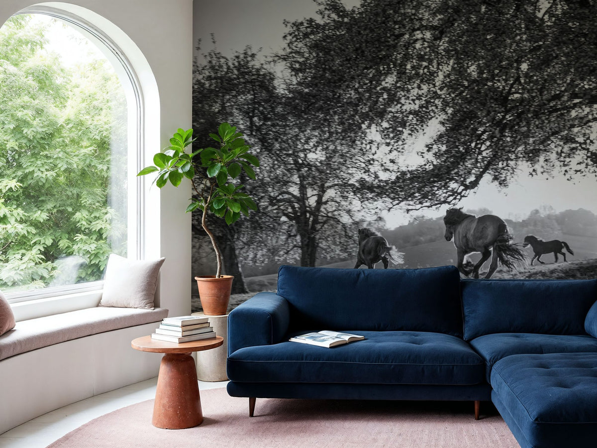 Woodland Sprint Mural Wallpaper - room preview 05