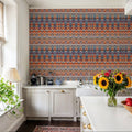 Atomic Lines Mural Wallpaper - room preview 05
