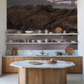 Misty Harbor Bridge Mural Wallpaper - room preview 05