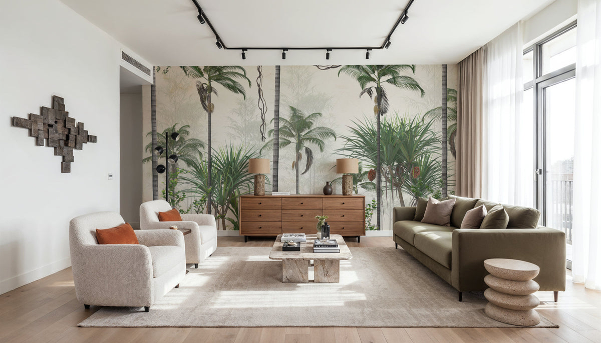 Coconut Grove Mural Wallpaper - room preview 05