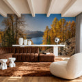 Silsersee Fall Mural Wallpaper - room preview 05