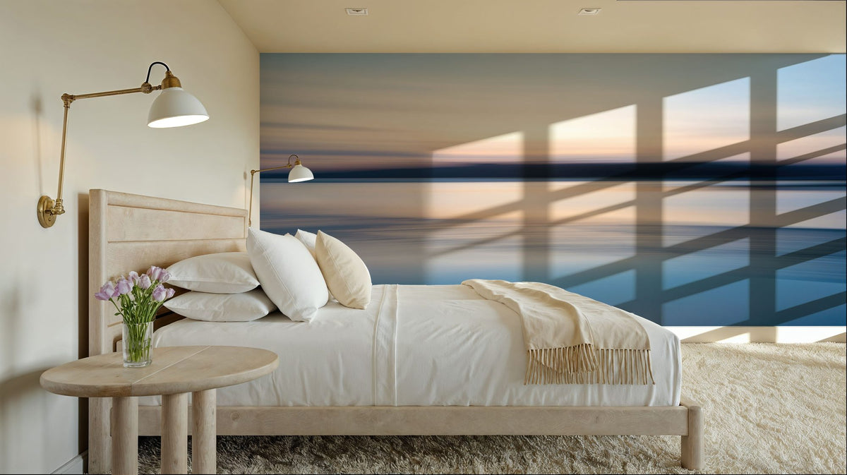 Reflection of Morning Sky Mural Wallpaper - room preview 05