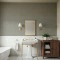 Natural Flow Meadow, Misty Mural Wallpaper - room preview 05