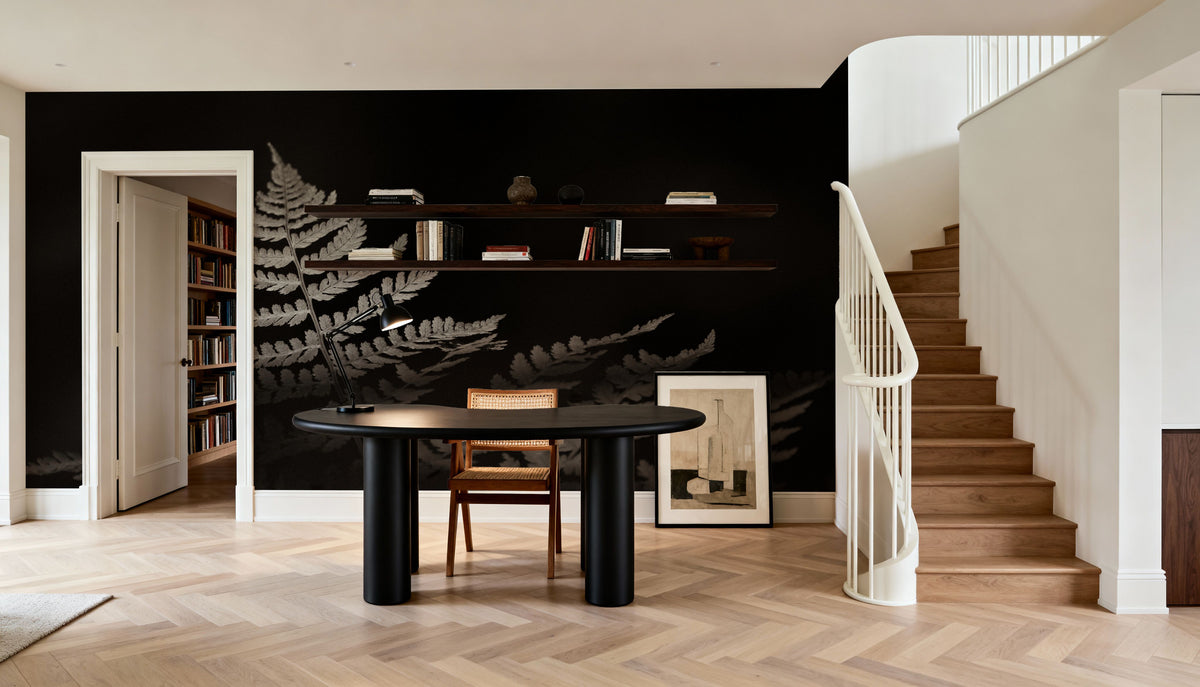 Forest Sunlight Sepia Mural Wallpaper - room preview 05
