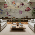 Twisted Flowers Mural Wallpaper - room preview 05