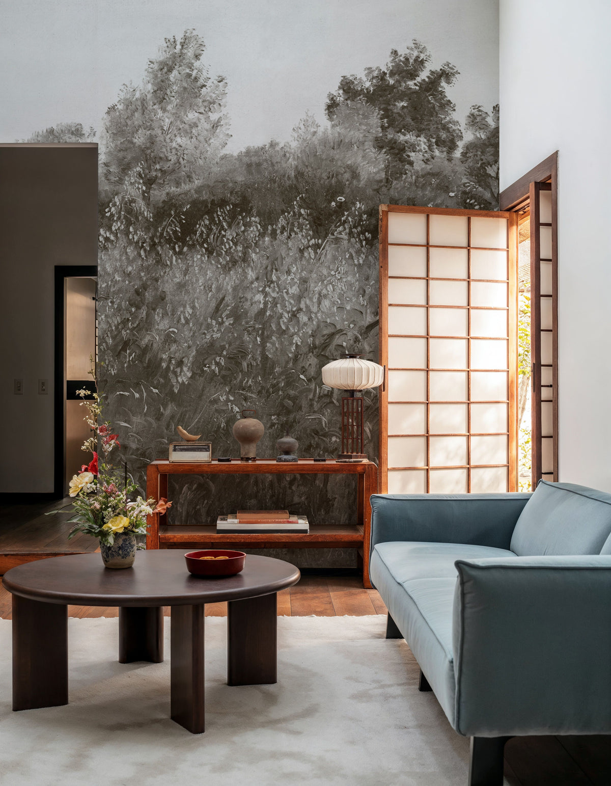 Meadow Whisper, Earth Mural Wallpaper - room preview 05