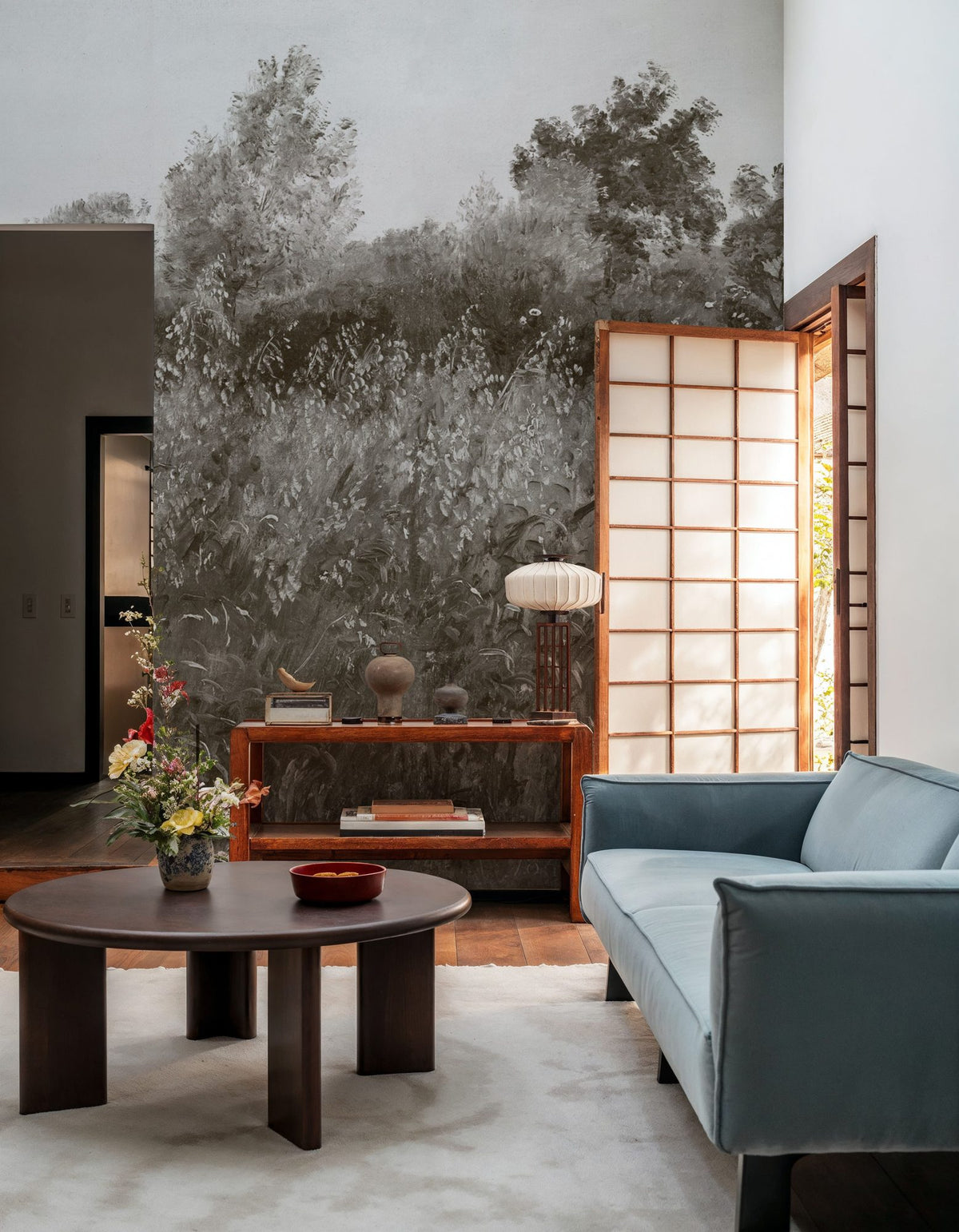 Meadow Whisper, Earth Mural Wallpaper - room preview 05