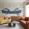 Otomi Lake I Mural Wallpaper - room preview 05