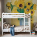 Sunflowers Mural Wallpaper - room preview 05