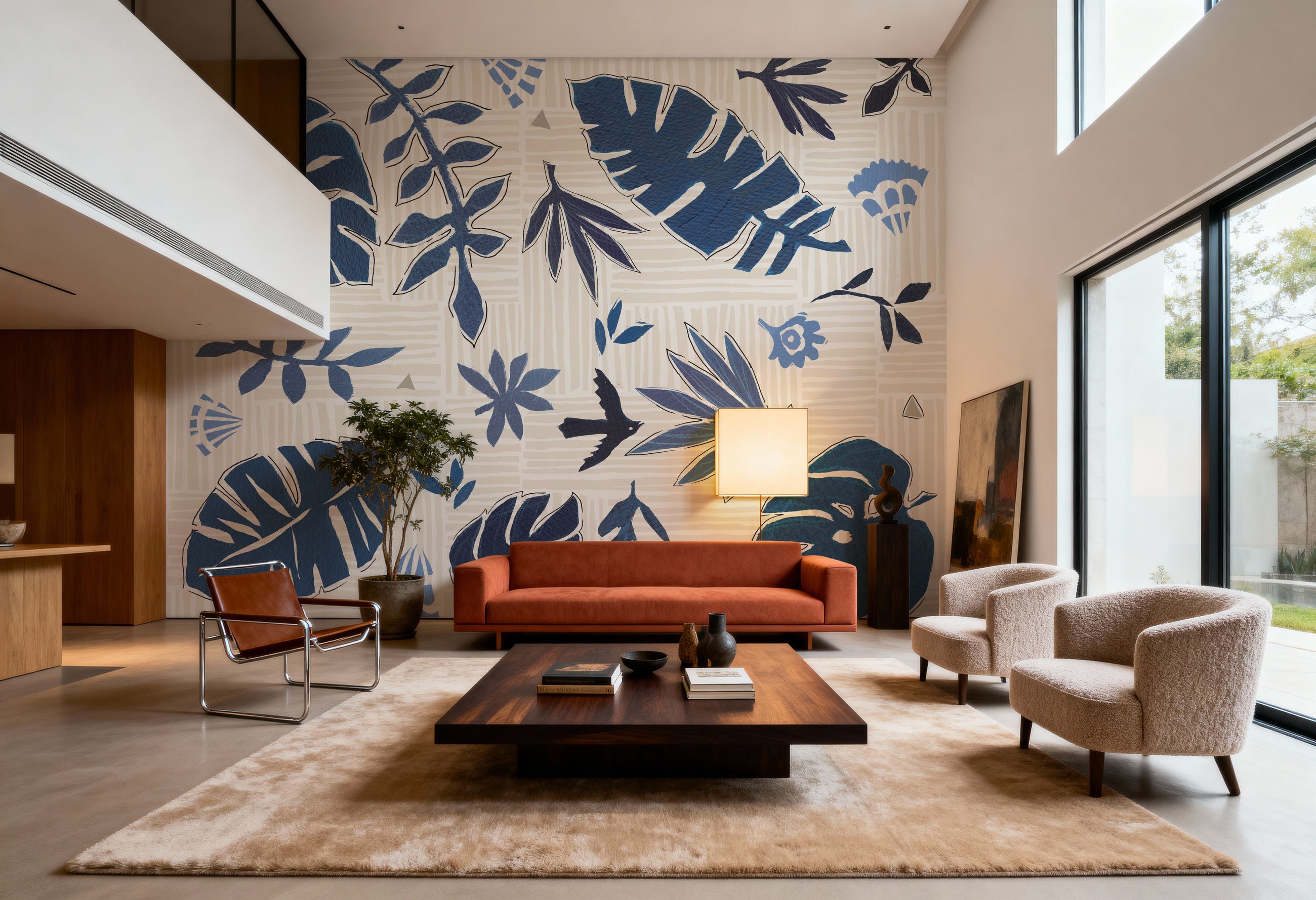 Desert Flair Petals Mural Wallpaper