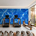 Pool Tiles Mural Wallpaper - room preview 05