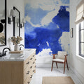Denim Cloud Mural Wallpaper - room preview 05