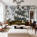 Juniper Tree in the Snow Mural Wallpaper - room preview 05