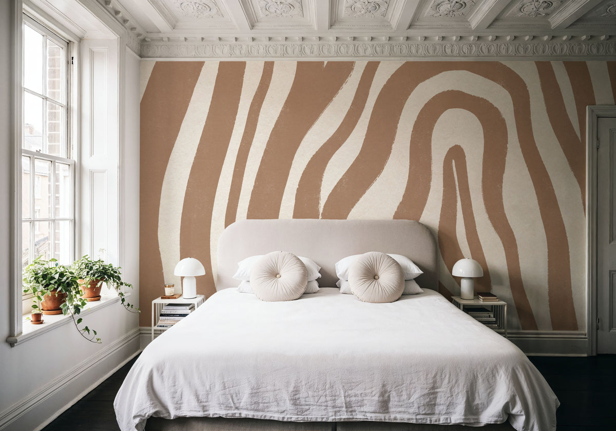 Organic Abstract II Mural Wallpaper - room preview 05