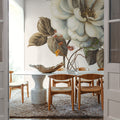 Floral Bliss Rose I Mural Wallpaper - room preview 05