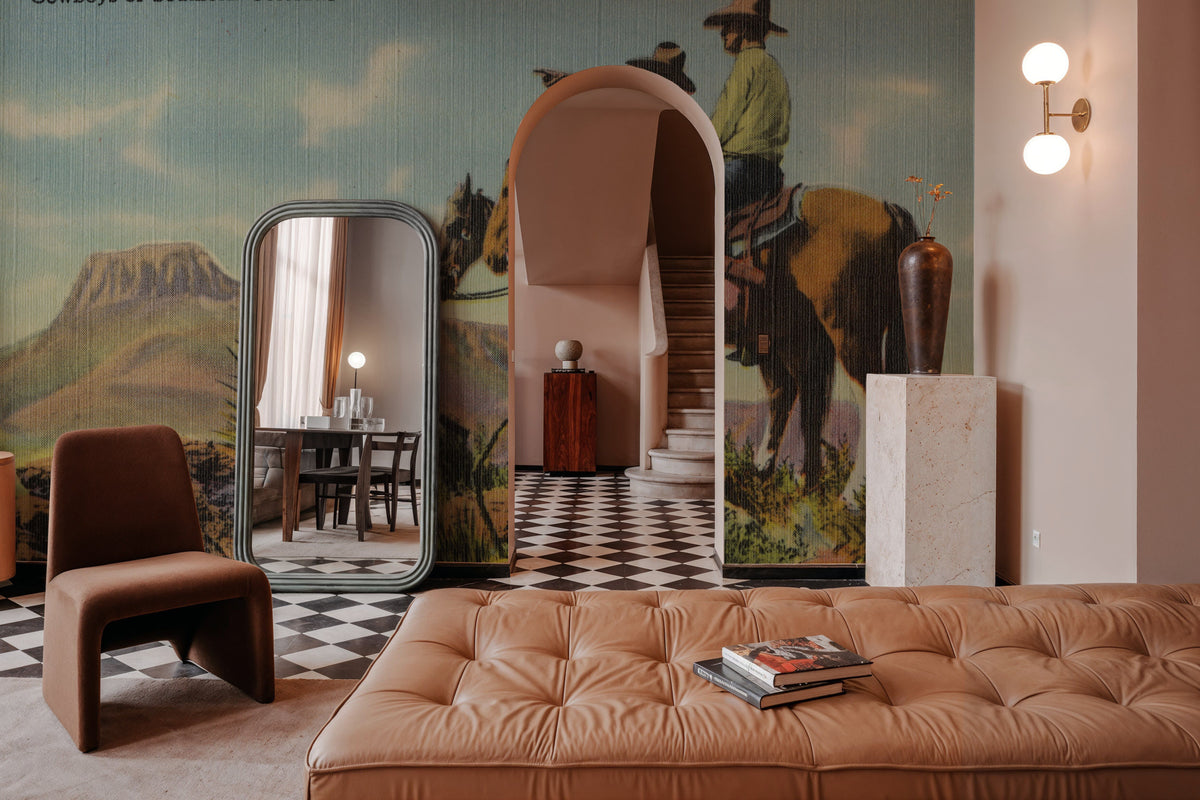 Greetings From Colorado Cowboys Mural Wallpaper - room preview 05