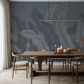 Foliage Flow, Cloudy Sky Mural Wallpaper - room preview 05