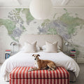 World Map Cities - Fofo Mural Wallpaper - room preview 05