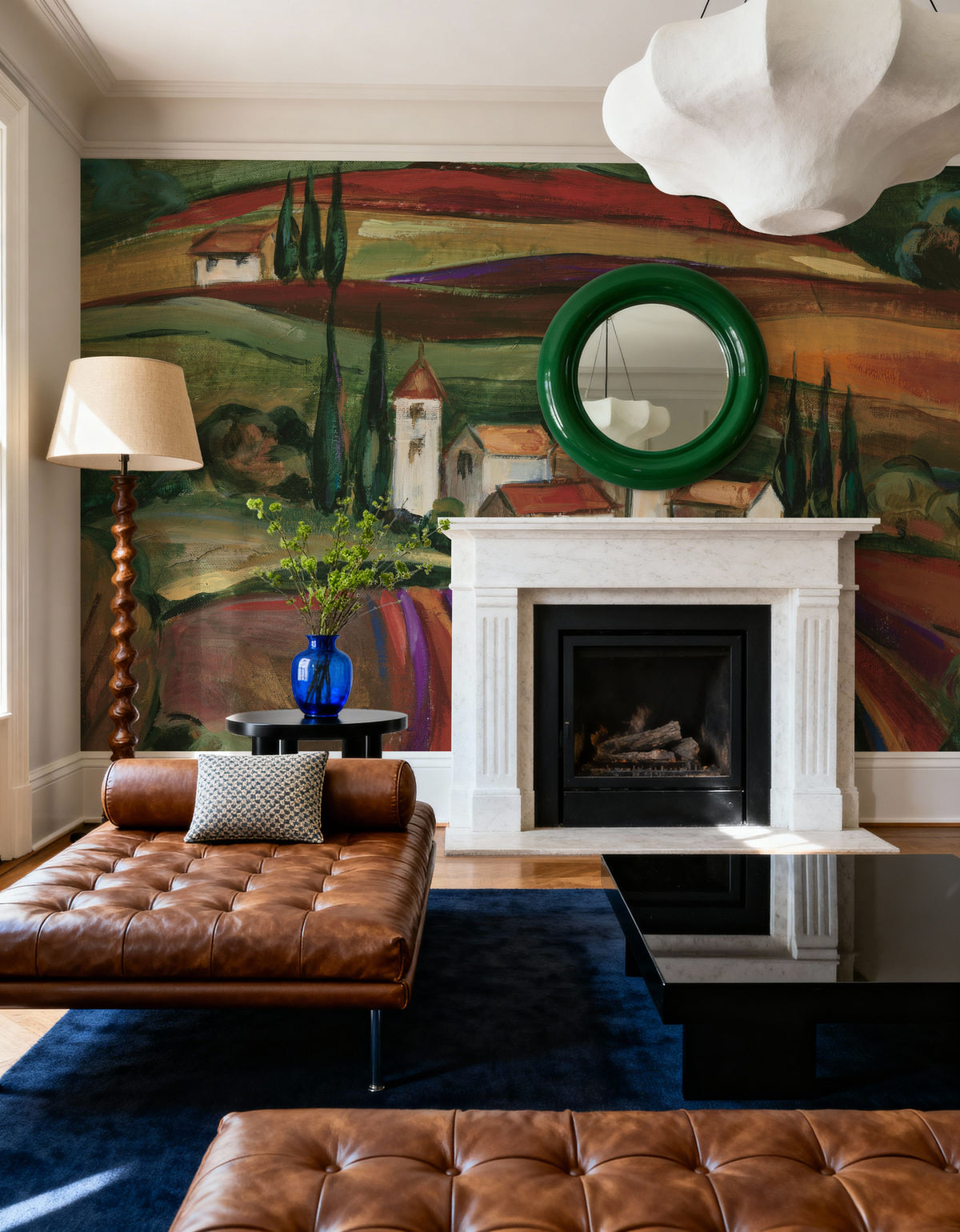 Lavender Fields II Mural Wallpaper - room preview 05