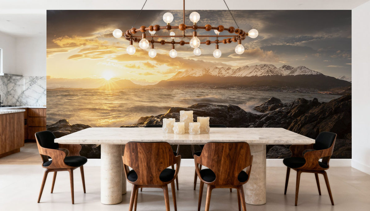 Ushuaia Sunset Mural Wallpaper - room preview 05