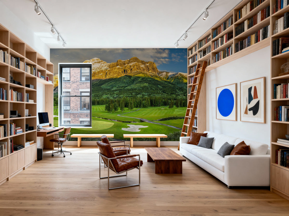 Mount Kidd Golf Mural Wallpaper - room preview 05