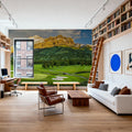 Mount Kidd Golf Mural Wallpaper - room preview 05