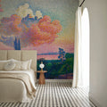 The Pink Cloud Mural Wallpaper - room preview 05