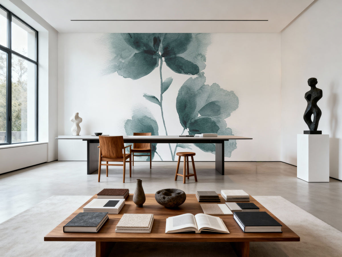 Tranquil Blossom I Mural Wallpaper - room preview 05