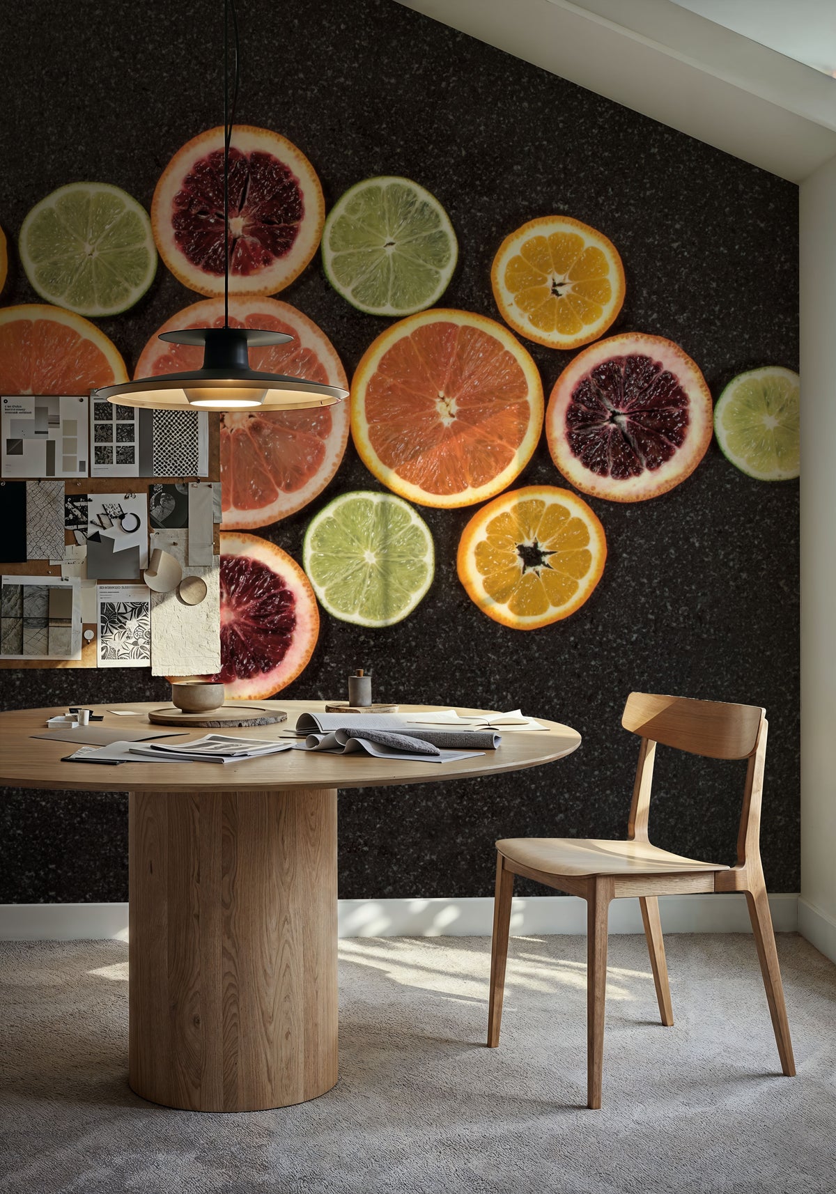 Citrus Drama III Mural Wallpaper - room preview 05