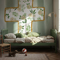 Floral Cross III Mural Wallpaper - room preview 05