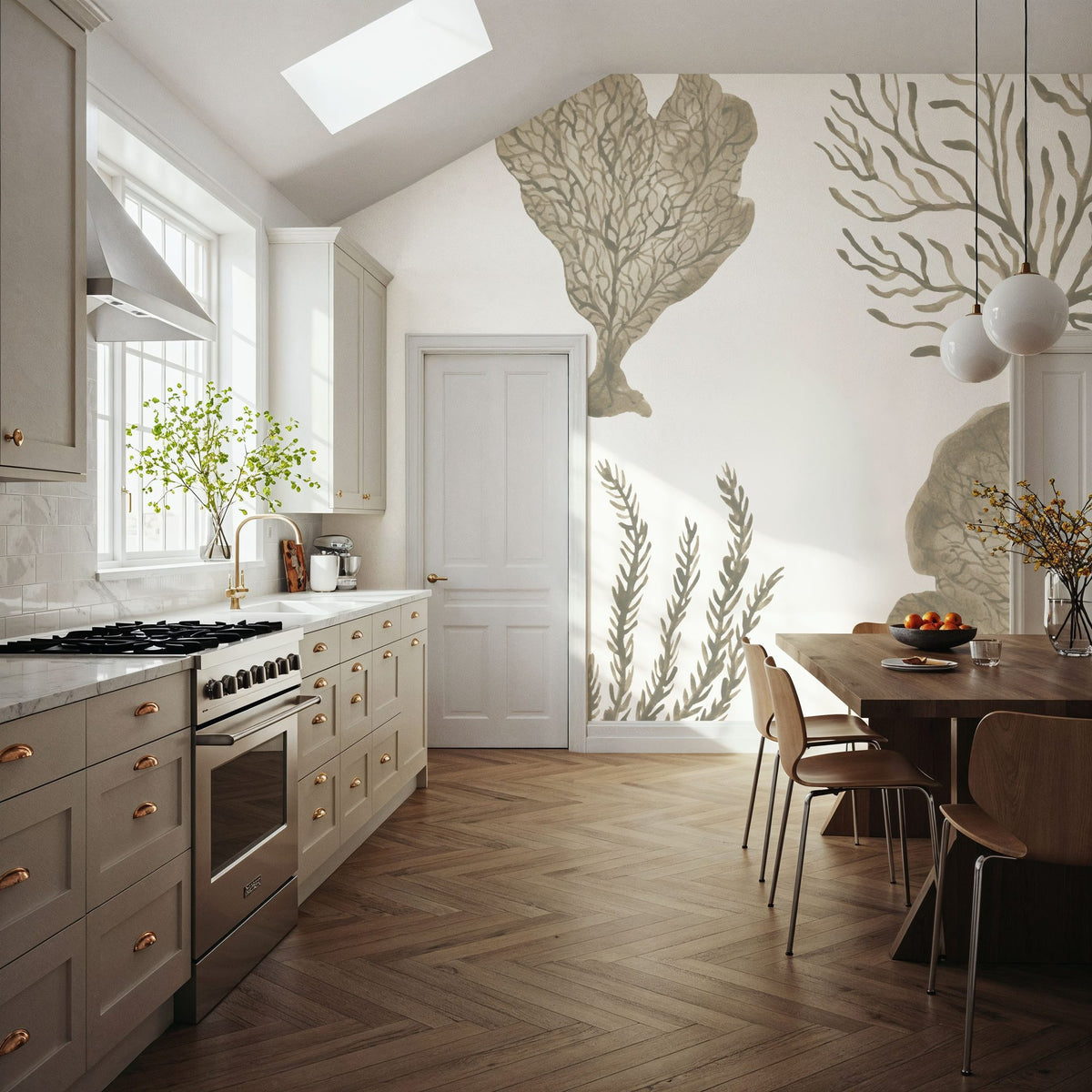 Coastal Reef X Mural Wallpaper - room preview 05